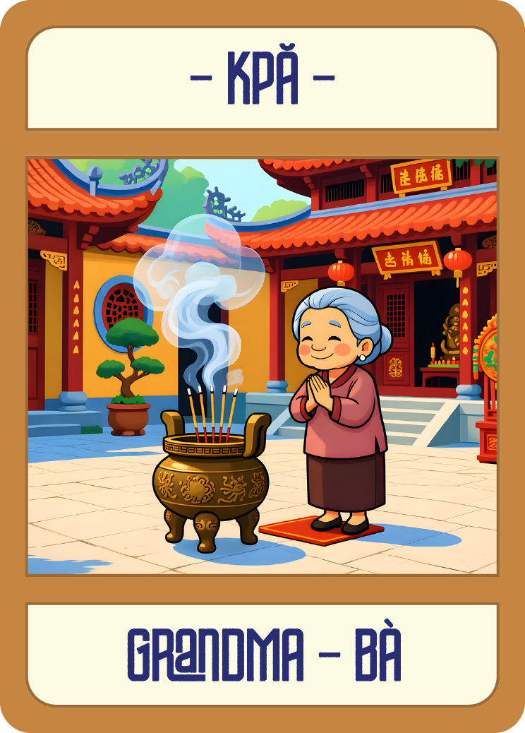 Happy Family Vietnam - KPĂ - Grandma