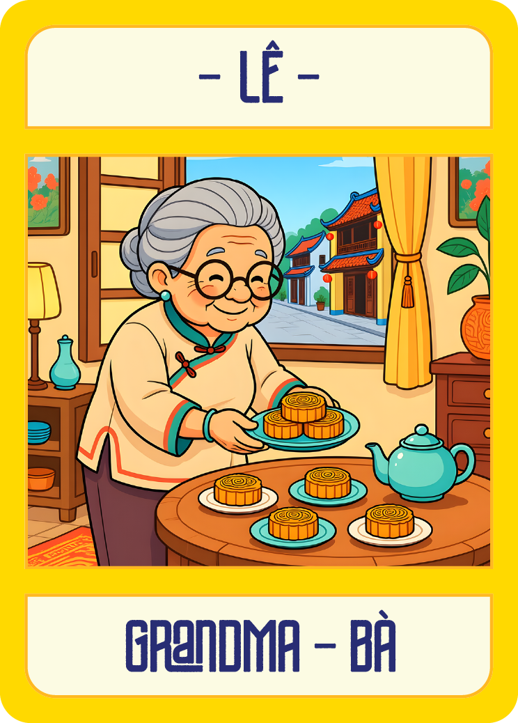 Happy Family Vietnam - LÊ - Grandma