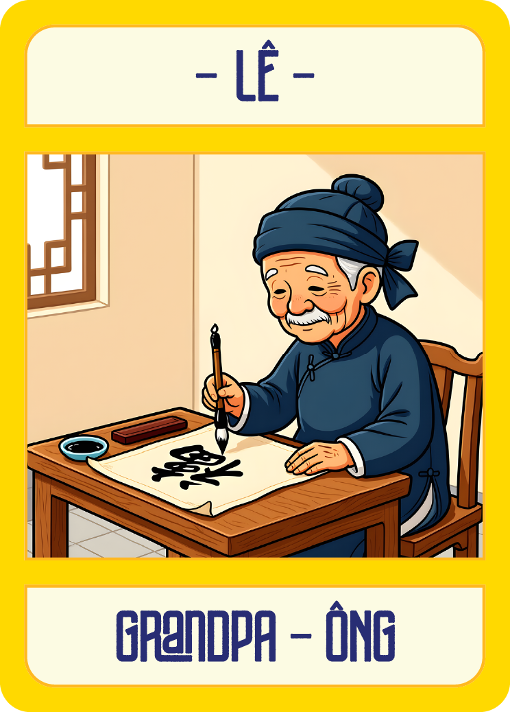 Happy Family Vietnam - LÊ - Grandpa