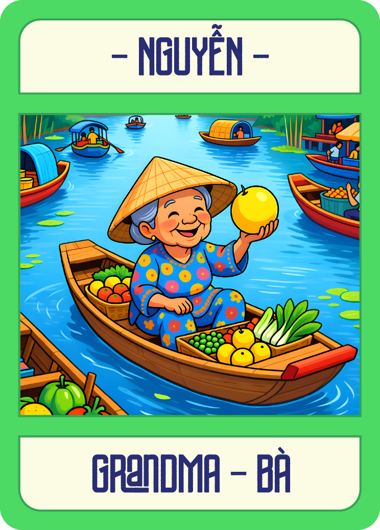 Happy Family Vietnam - NGUYỄN - Grandma