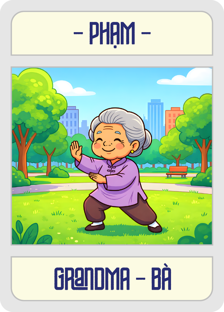 Happy Family Vietnam - PHẠM - Grandma