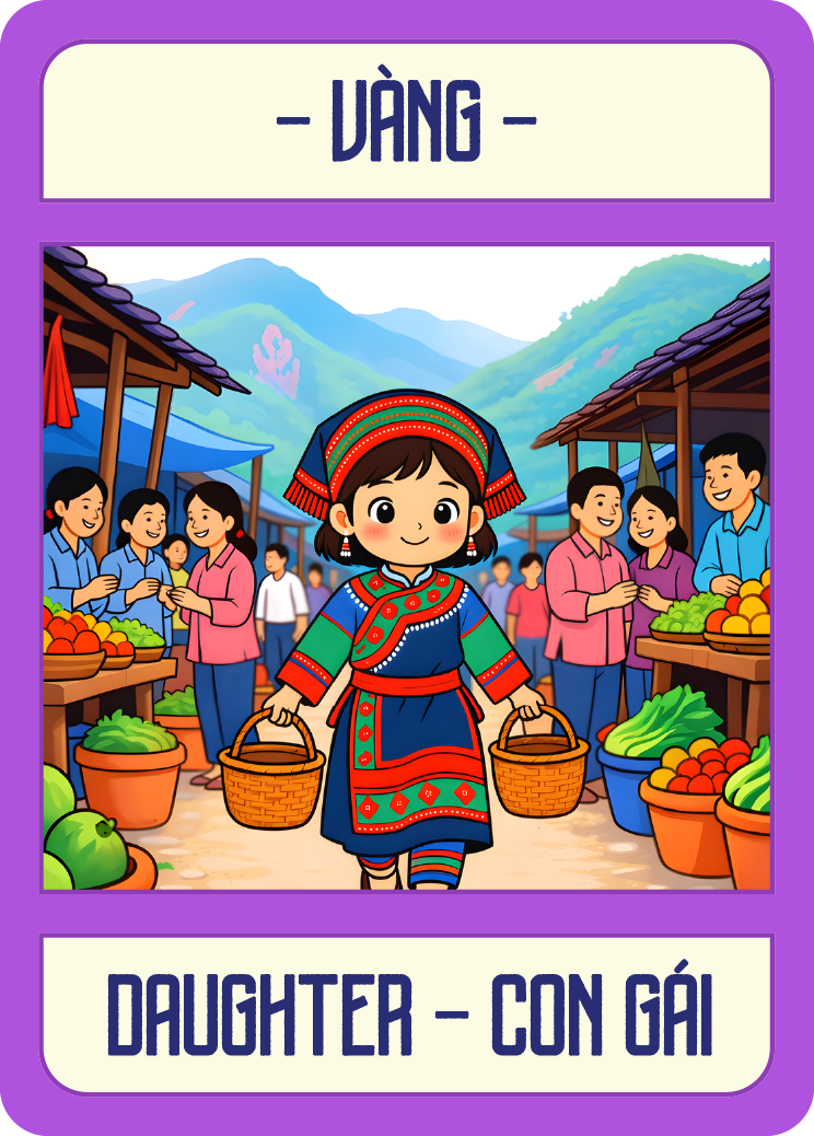 Happy Family Vietnam - VÀNG - Daughter