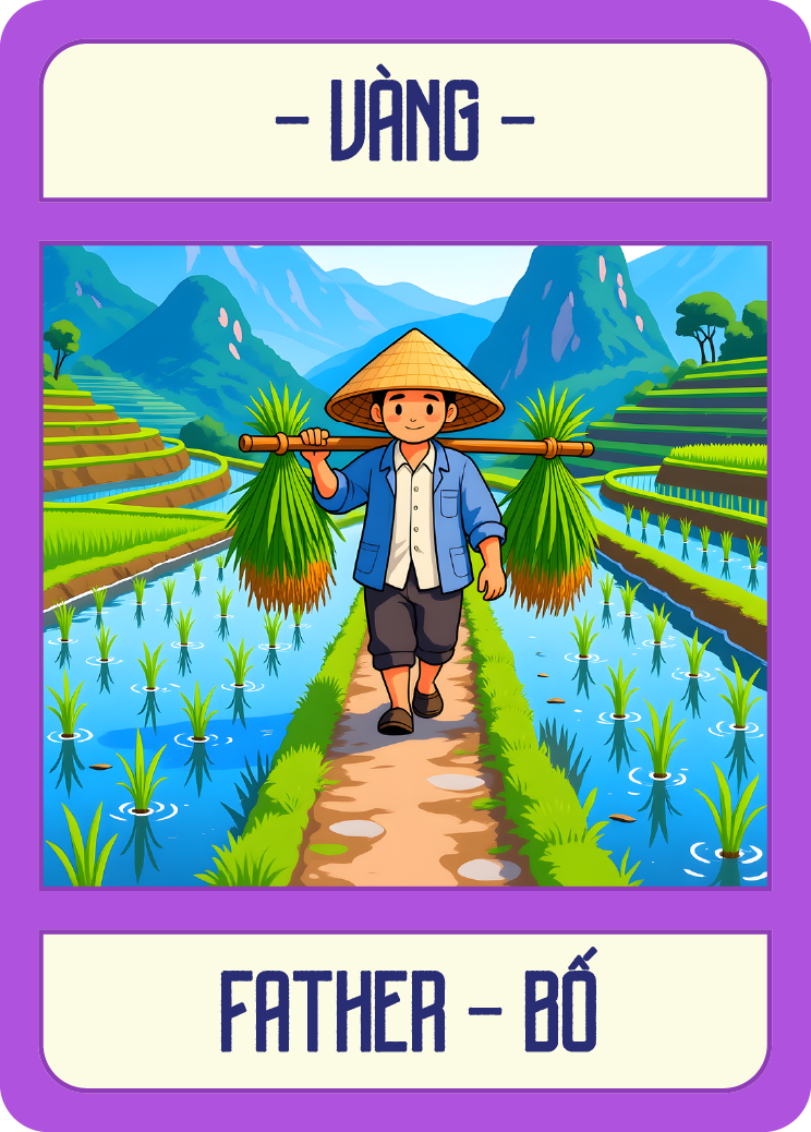 Happy Family Vietnam - VÀNG - Father