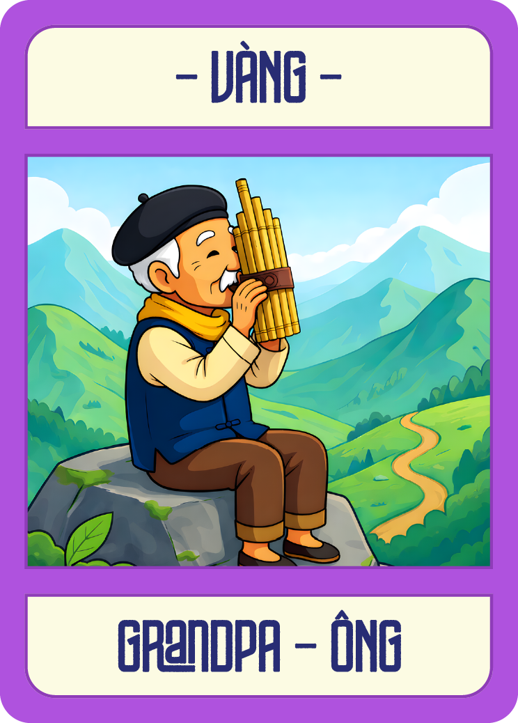 Happy Family Vietnam - VÀNG - Grandpa