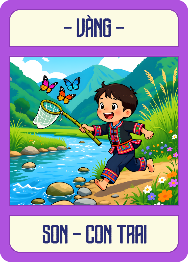 Happy Family Vietnam - VÀNG - Son